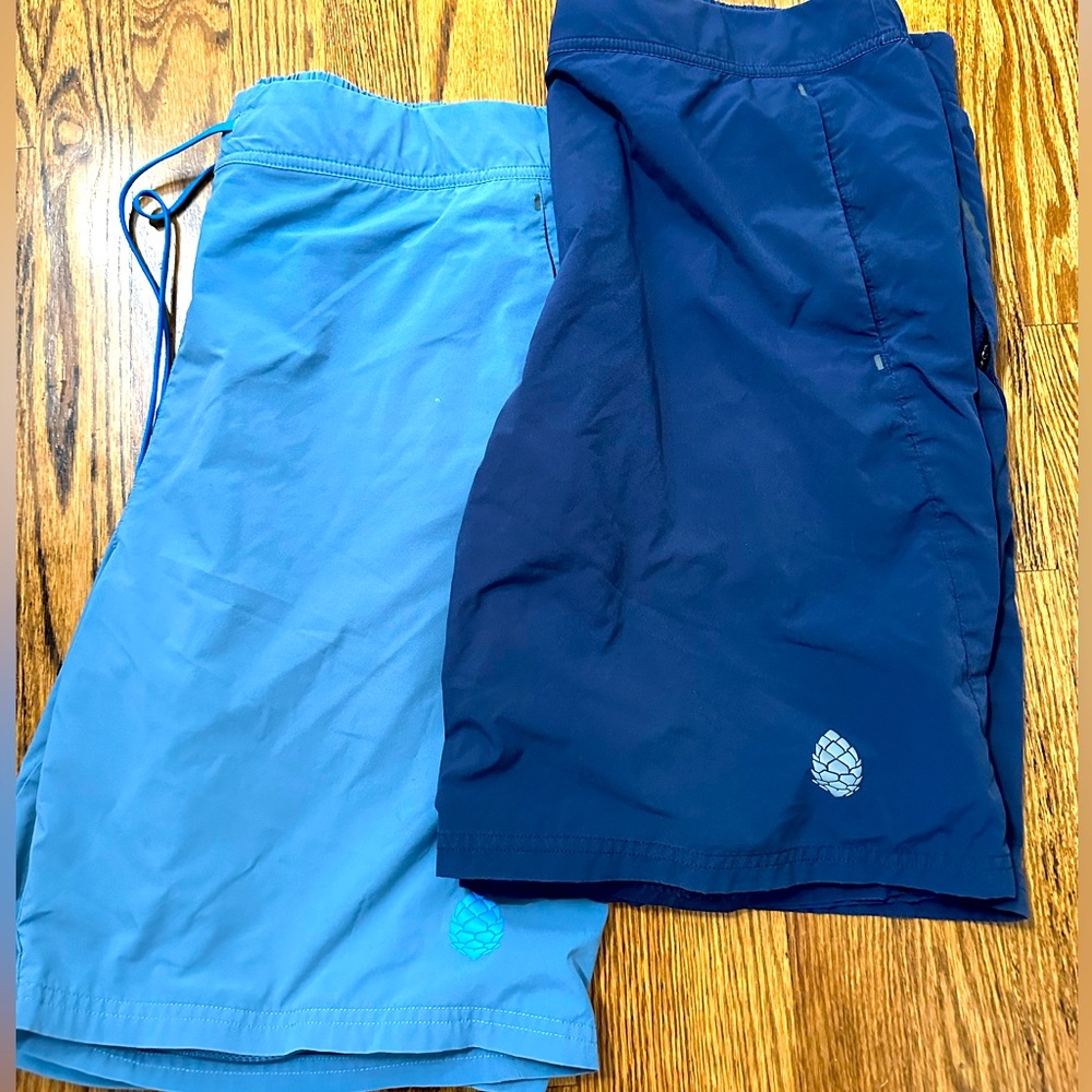 Two pairs of Stio PTV shorts size Large